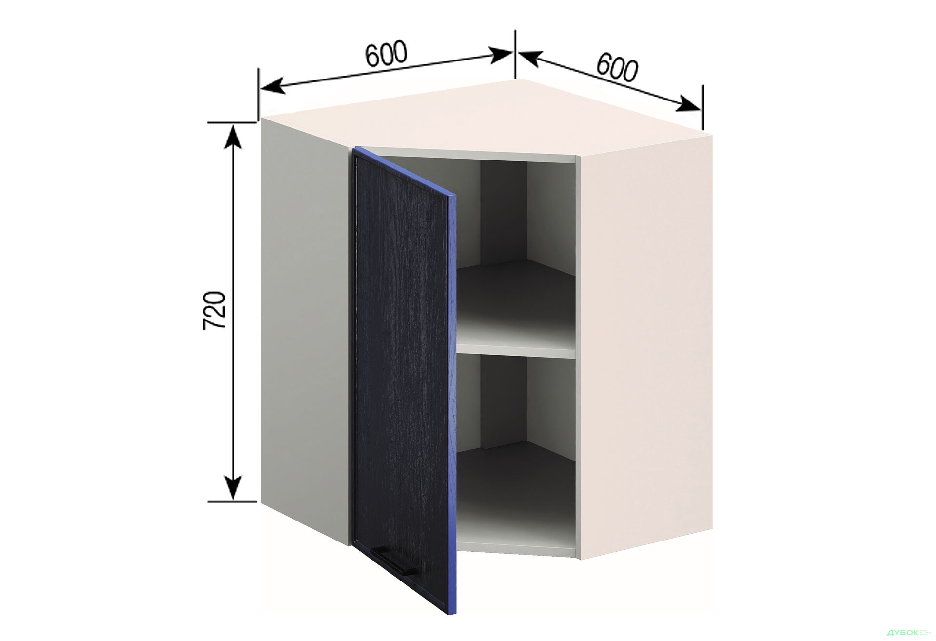 Зображення 1 - В 60x60 Аріель Світ Меблів