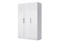 Шафа MiroMark Фемілі 3-дверна 134 см Біла, серія Н - Зображення 1 Зображення 1 - Шафа MiroMark Фемілі 3-дверна 134 см Біла, серія Н