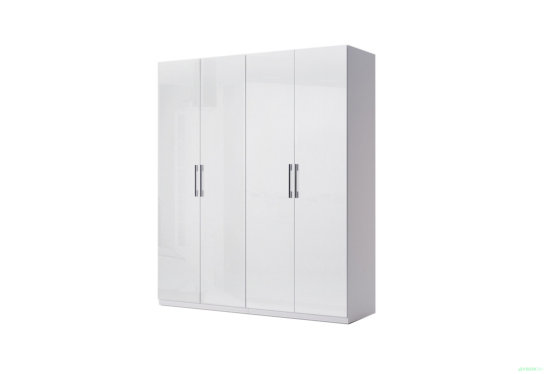 Шафа MiroMark Фемілі 4-дверна 179 см Біла, серія Н - Зображення 1 Зображення 1 - Шафа MiroMark Фемілі 4-дверна 179 см Біла, серія Н