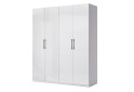Шафа MiroMark Фемілі 4-дверна 179 см Біла, серія Н - Зображення 1 Зображення 1 - Шафа MiroMark Фемілі 4-дверна 179 см Біла, серія Н