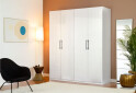 Шафа MiroMark Фемілі 4-дверна 179 см Біла, серія Н - Зображення 2 Зображення 2 - Шафа MiroMark Фемілі 4-дверна 179 см Біла, серія Н