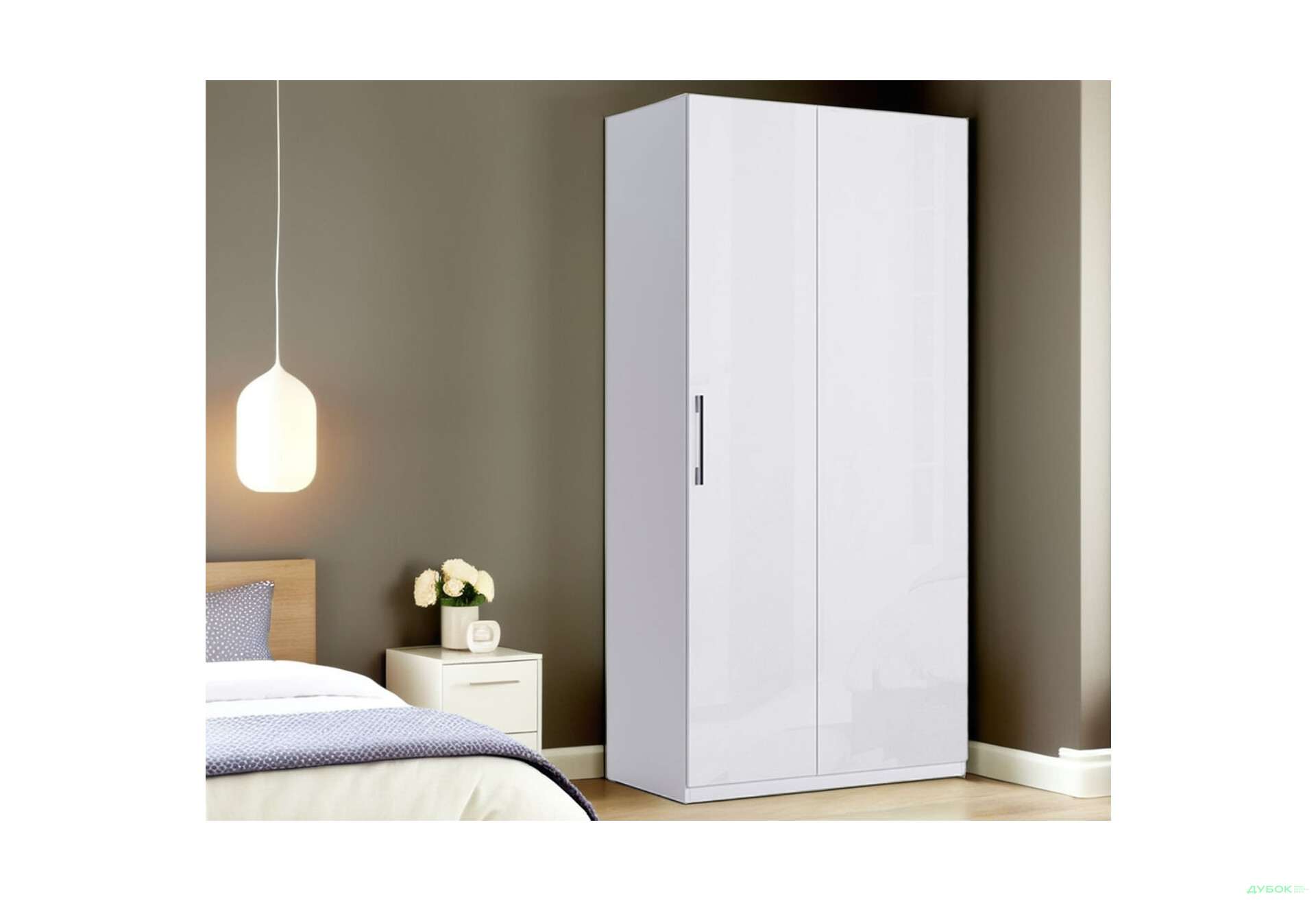 Шафа MiroMark Фемілі 1-дверна 45 см Біла, серія Н - Зображення 3 Зображення 3 - Шафа MiroMark Фемілі 1-дверна 45 см Біла, серія Н