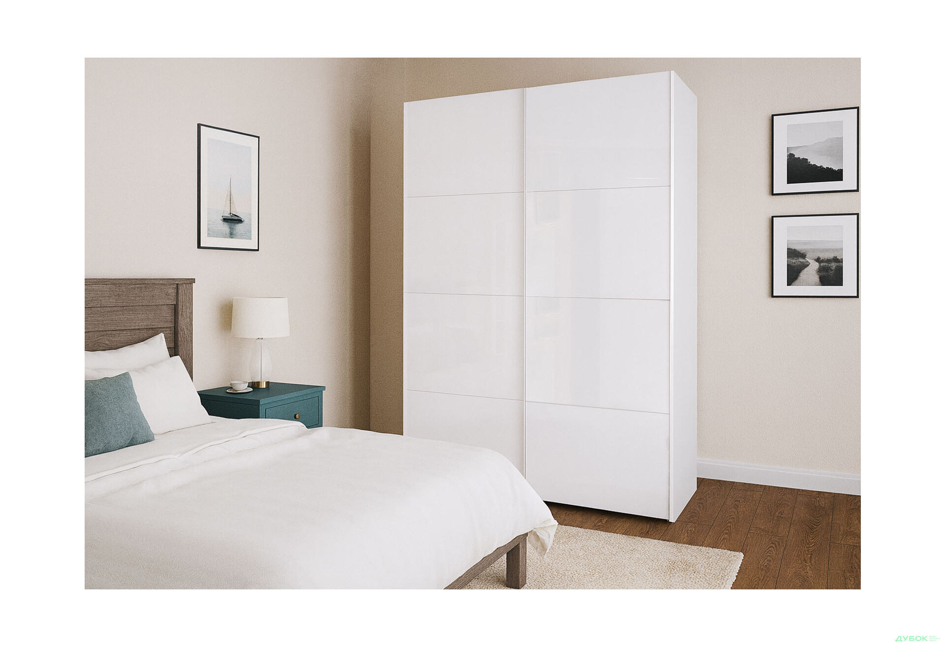 Изображение 2 - Шкаф-купе МироМарк Фемили 2-дверный 150х210 см Белая, серия Н