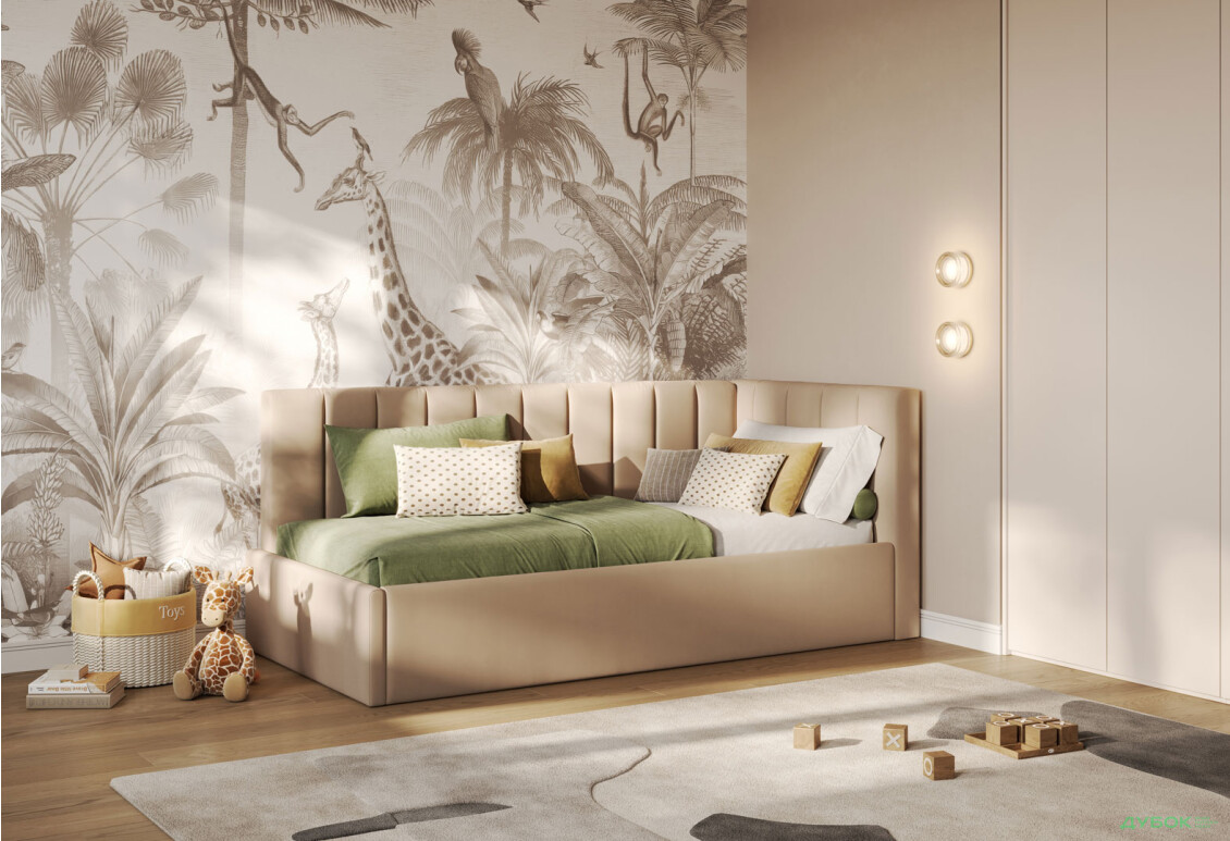 Ліжко м'яке MiroMark Шайн 90х200 см