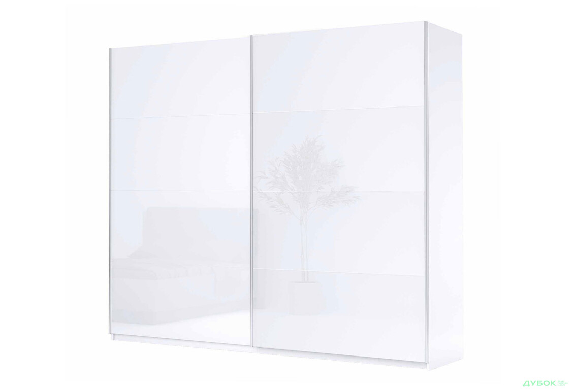 Шкаф-купе МироМарк Фемили 2-дверный 250х210 см Белый, серия Н - Изображение 1 Изображение 1 - Шкаф-купе МироМарк Фемили 2-дверный 250х210 см Белый, серия Н