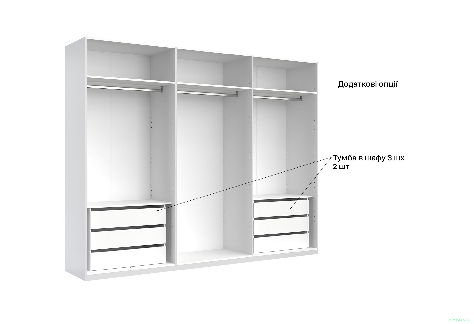 Шкаф МироМарк Рамона 6-дверный 274 см Дуб крафт/Лава, серия Н - Изображение 11 Изображение 11 - Шкаф МироМарк Рамона 6-дверный 274 см Дуб крафт/Лава, серия Н