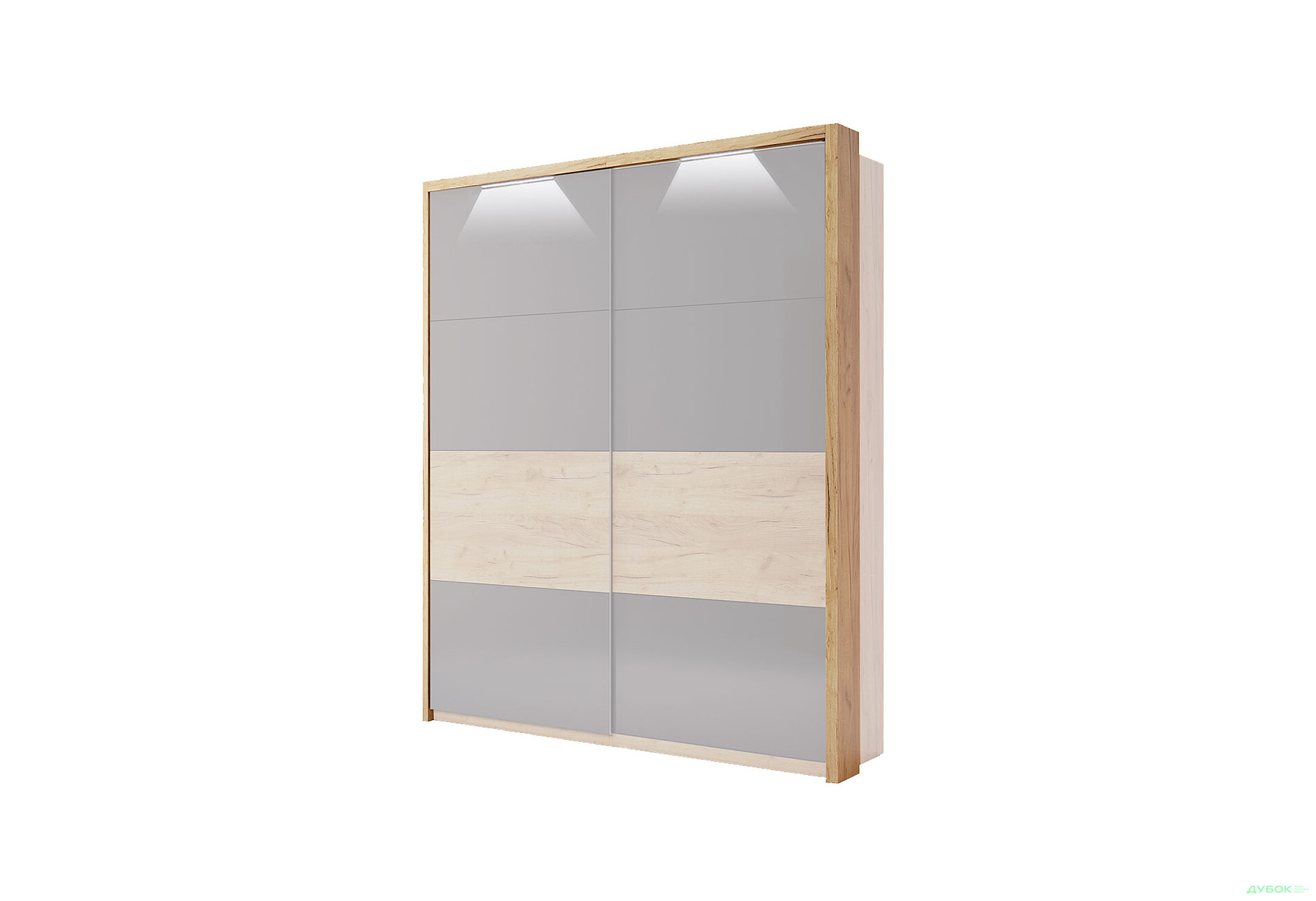 Зображення 1 - Карниз (з підсвіткою) MiroMark Рамона Шафи-купе 1.5х2.1 м