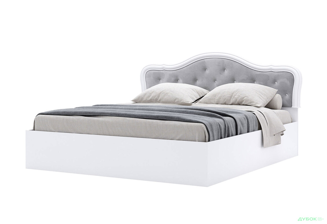 Ліжко MiroMark Луїза 160х200 см підйомне, біле - Зображення 1 Зображення 1 - Ліжко MiroMark Луїза 160х200 см підйомне, біле