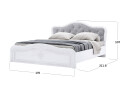 Изображение 3 - Кровать MiroMark Луиза Люкс (без вклада) 160х200 см, белая