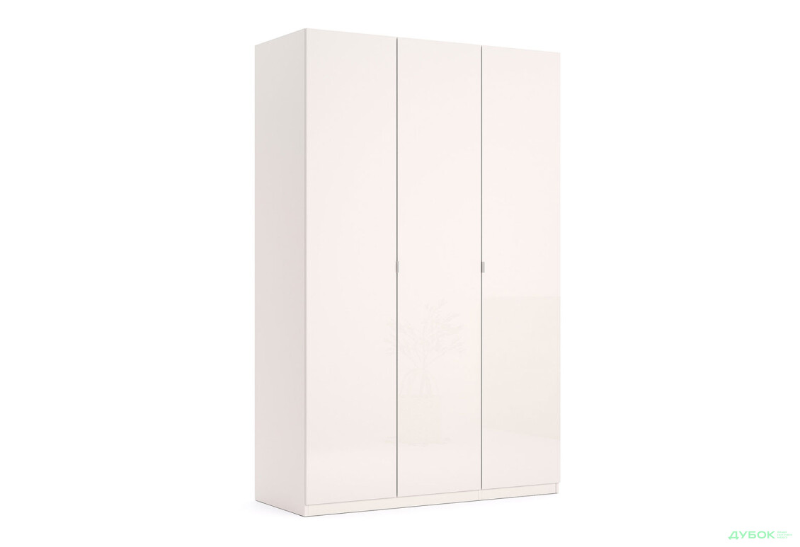 Шафа MiroMark Лілі / Lily 3-дверна 134 см, глянець кашемір, серія Н - Зображення 5 Зображення 5 - Шафа MiroMark Лілі / Lily 3-дверна 134 см, глянець кашемір, серія Н