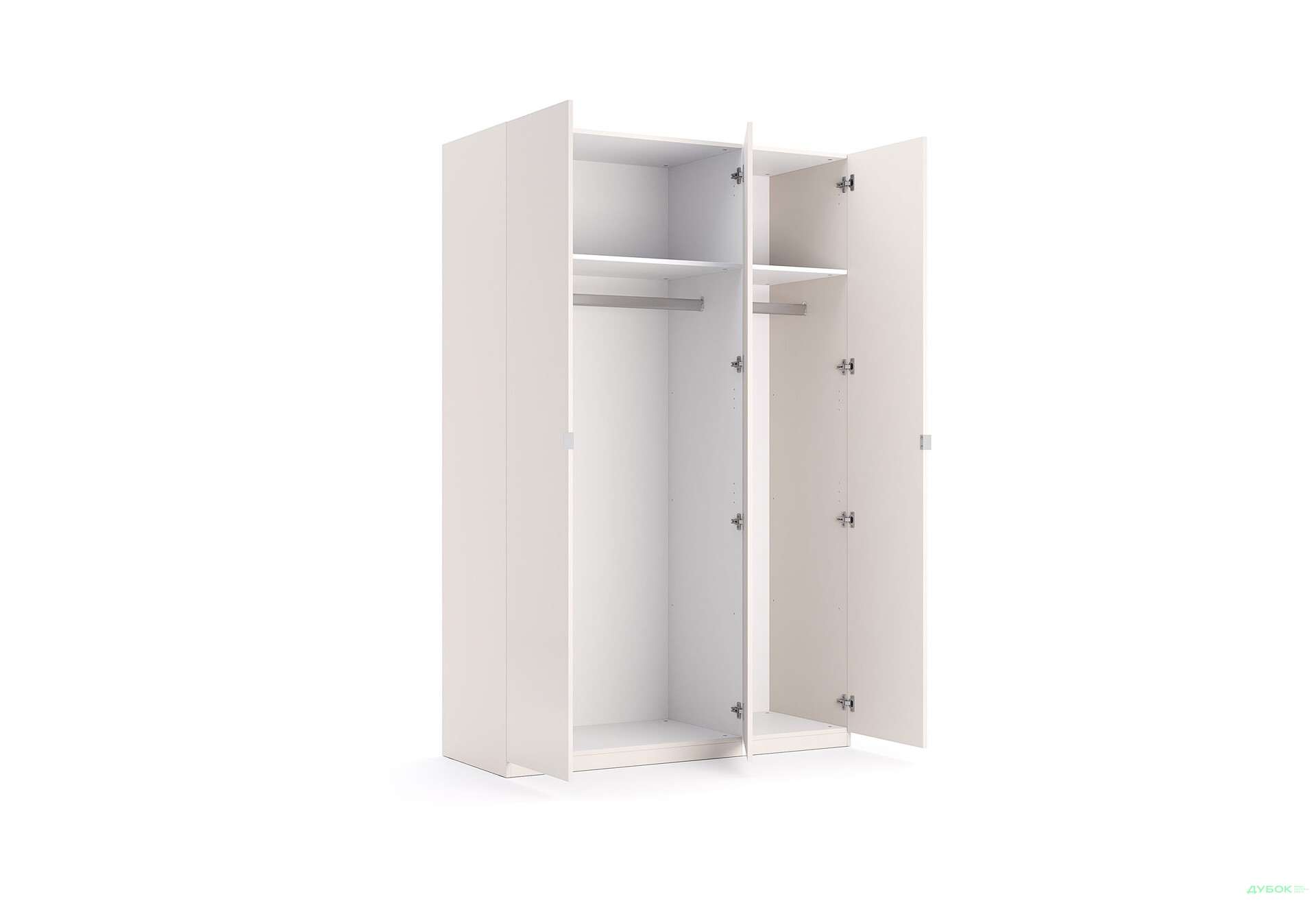 Шафа MiroMark Лілі / Lily 3-дверна 134 см, глянець кашемір, серія Н - Зображення 4 Зображення 4 - Шафа MiroMark Лілі / Lily 3-дверна 134 см, глянець кашемір, серія Н