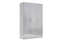Шафа MiroMark Мегі / Megy 3-дверна 134 см глянець сірий шиншила, серія Н - Зображення 3 Зображення 3 - Шафа MiroMark Мегі / Megy 3-дверна 134 см глянець сірий шиншила, серія Н