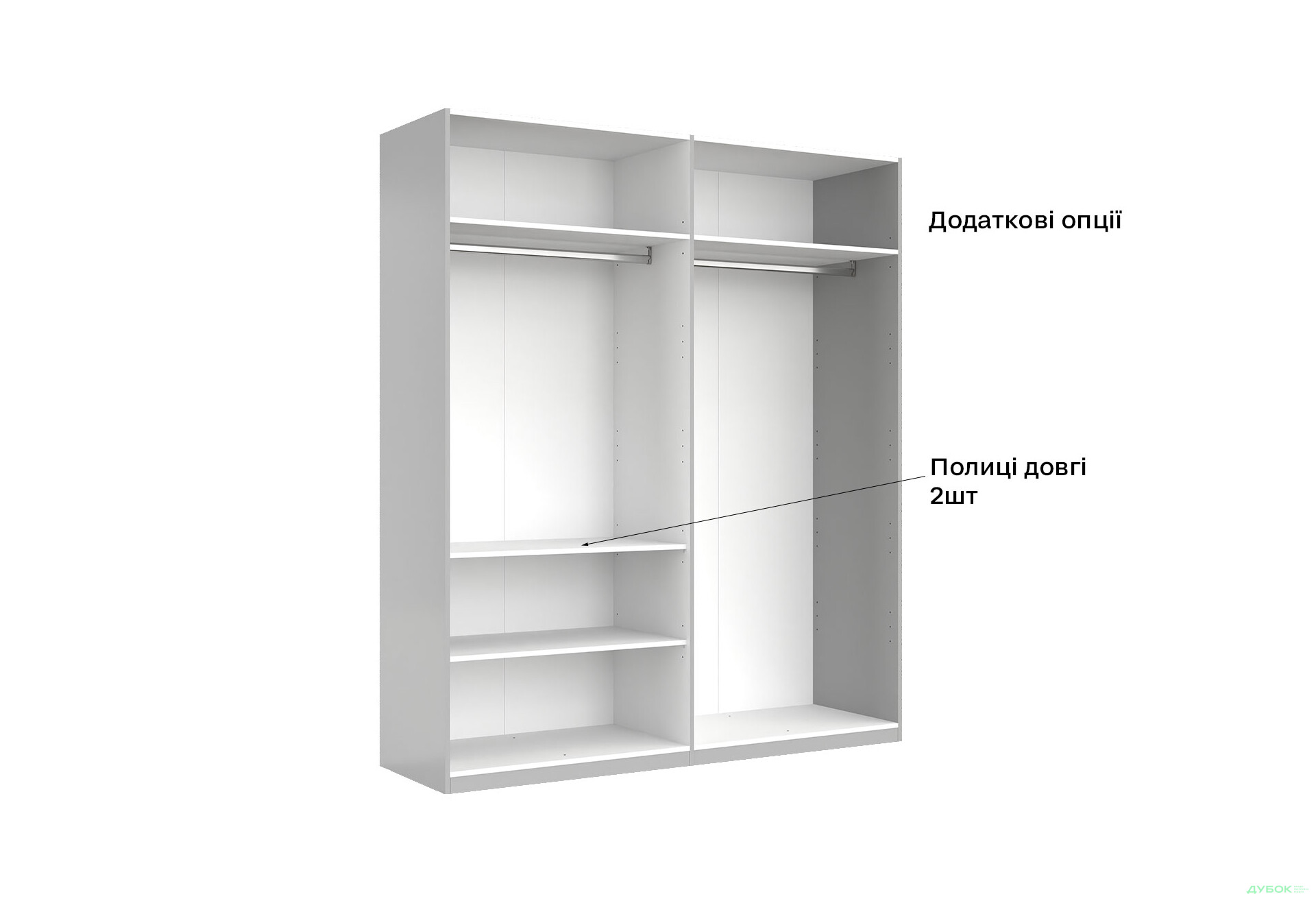 Шафа MiroMark Мегі / Megy 4-дверна 179 см, глянець сірий шиншила, серія Н - Зображення 11 Зображення 11 - Шафа MiroMark Мегі / Megy 4-дверна 179 см, глянець сірий шиншила, серія Н