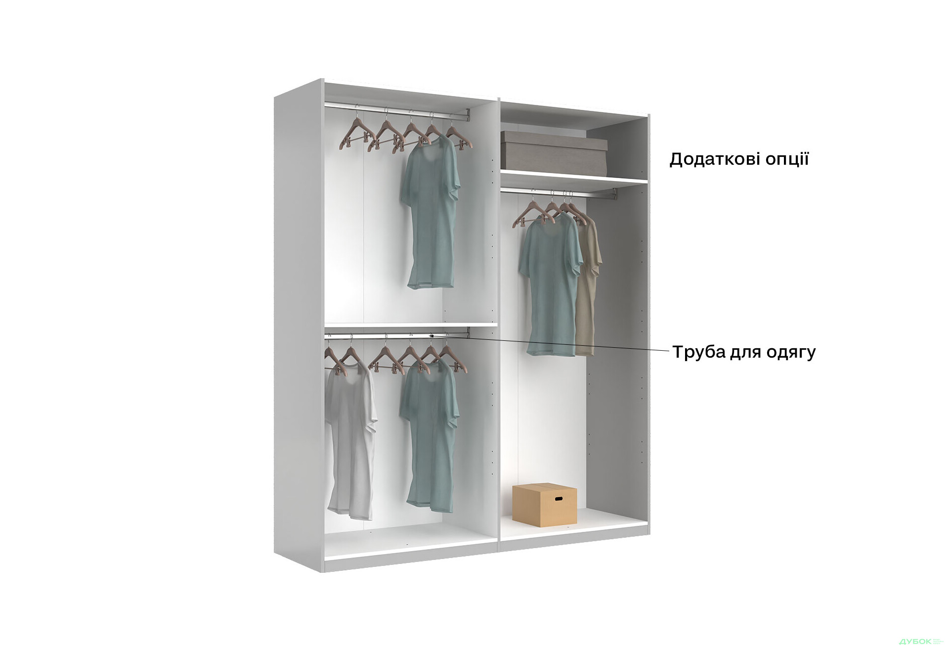 Шафа MiroMark Мегі / Megy 4-дверна 179 см, глянець сірий шиншила, серія Н - Зображення 15 Зображення 15 - Шафа MiroMark Мегі / Megy 4-дверна 179 см, глянець сірий шиншила, серія Н