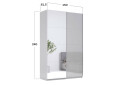 Зображення 3 - Шафа-купе MiroMark Мегі / Megy 2-дверна 150х240 см глянець сірий шиншила / дзеркало