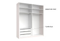 Шкаф-купе MiroMark Лили / Lily 2-дверный 200х240 см, глянец кашемир, серия Н - Изображение 17 Изображение 17 - Шкаф-купе MiroMark Лили / Lily 2-дверный 200х240 см, глянец кашемир, серия Н
