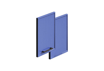 Фасад А 90x90 угол прямой (570) Ариель