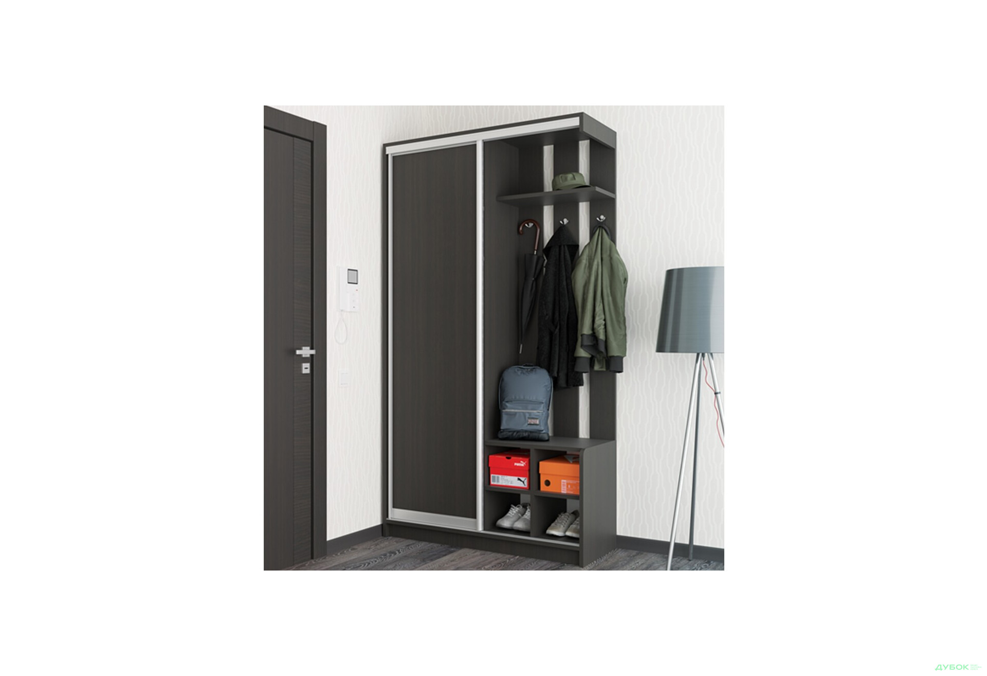 Зображення 2 - Передпокій Альфа 2200х1200х450ДСП VIP-master