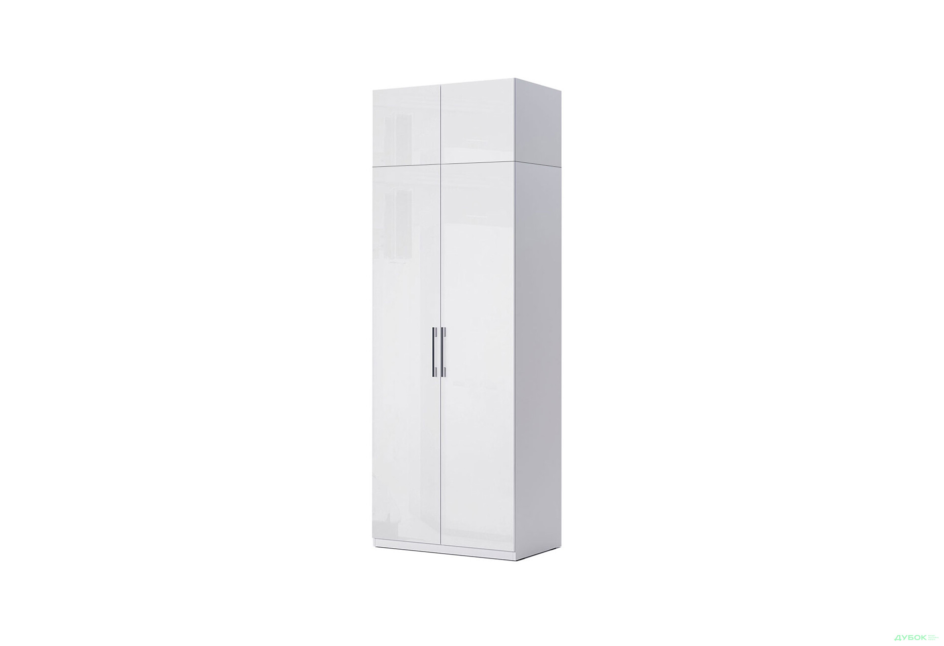 Шафа MiroMark Фемілі 2-дверна з антресолею 90 см Біла, серія Н - Зображення 1 Зображення 1 - Шафа MiroMark Фемілі 2-дверна з антресолею 90 см Біла, серія Н