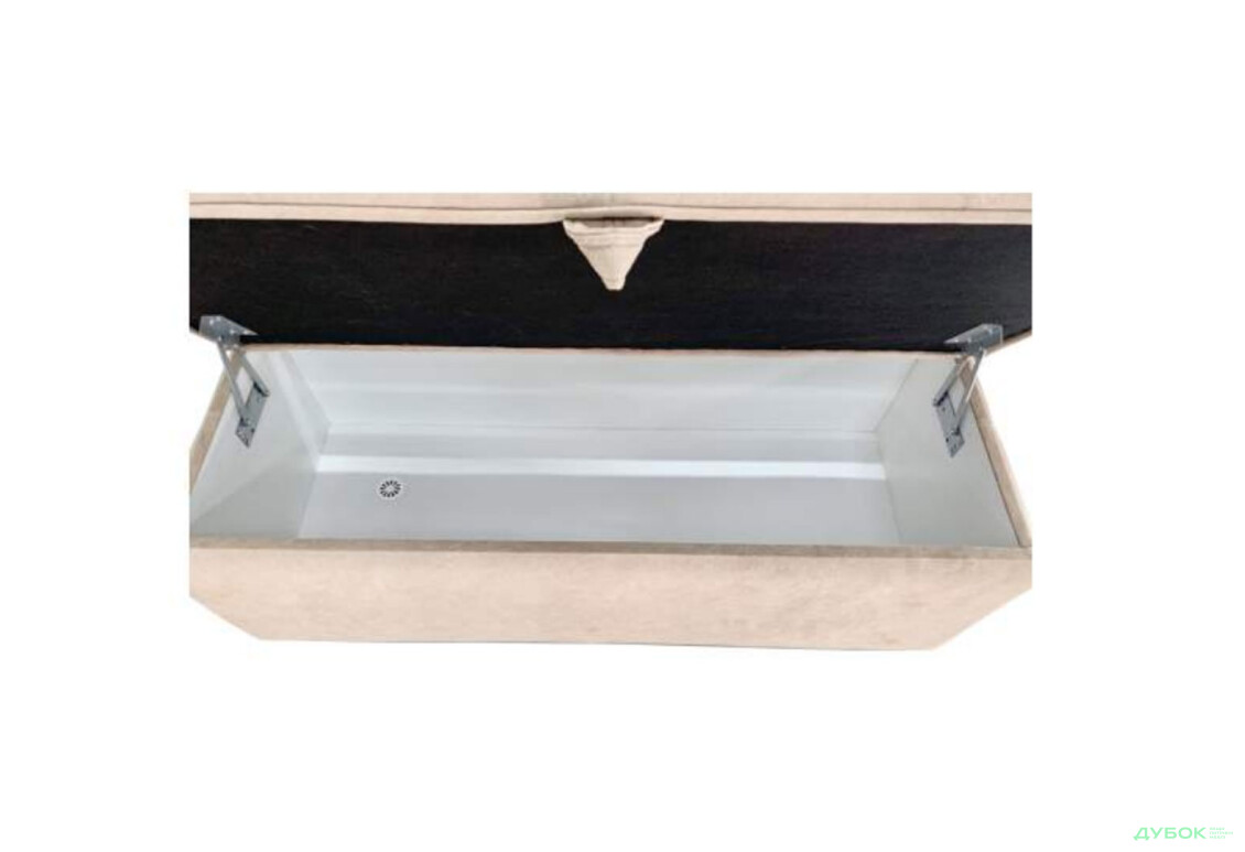 Пуф UMa Бенефіт 106x46 см, бежевий (Крокус 07) - Зображення 6 Зображення 6 - Пуф UMa Бенефіт 106x46 см, бежевий (Крокус 07)