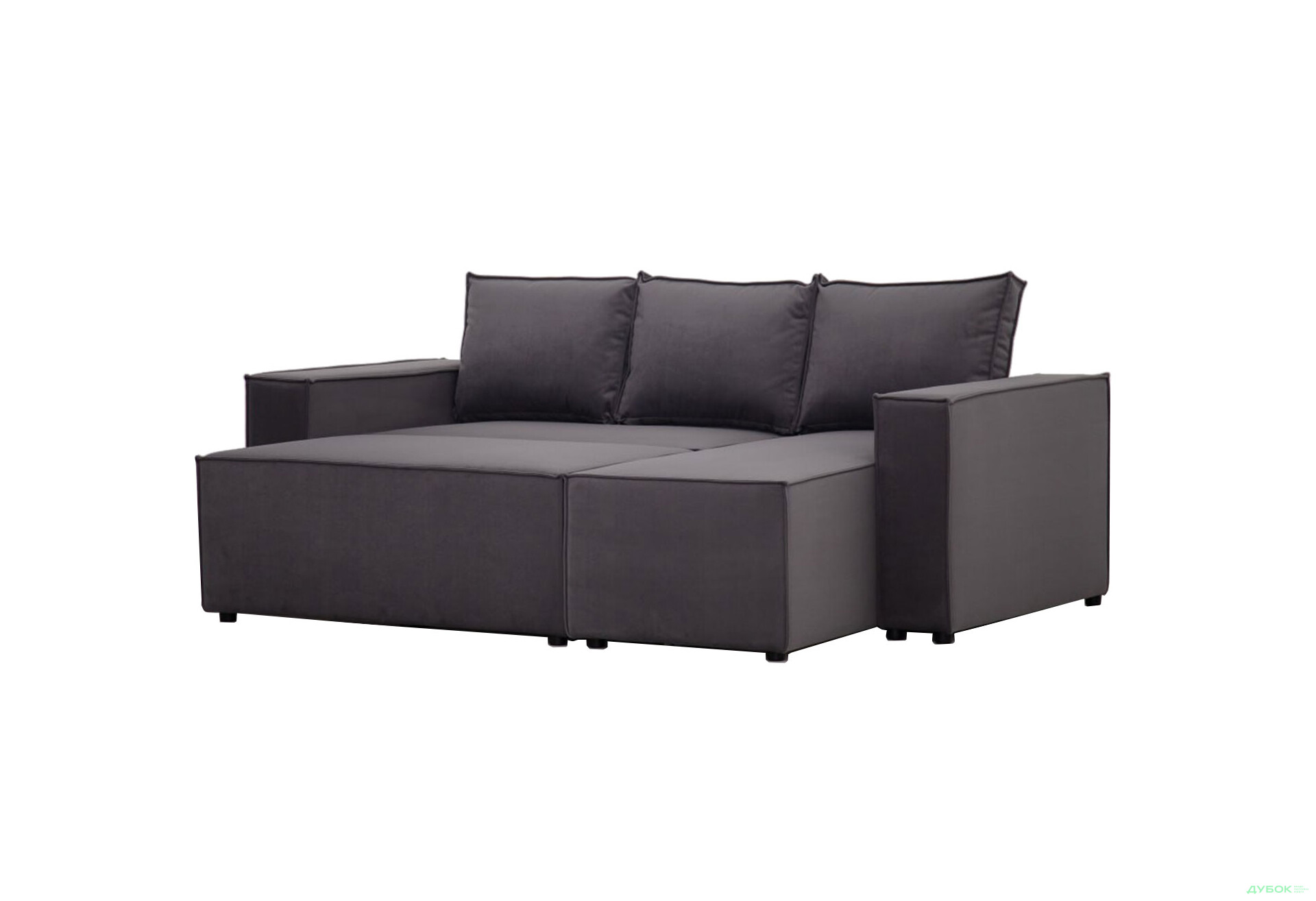 Изображение 4 - Мягкий уголок Kredens furniture Фрейм 252х169 см, ткань серая
