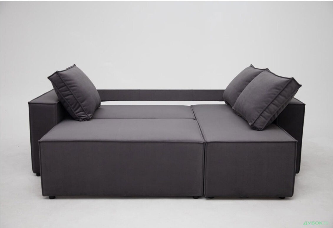 Изображение 11 - Мягкий уголок Kredens furniture Фрейм 252х169 см, ткань серая