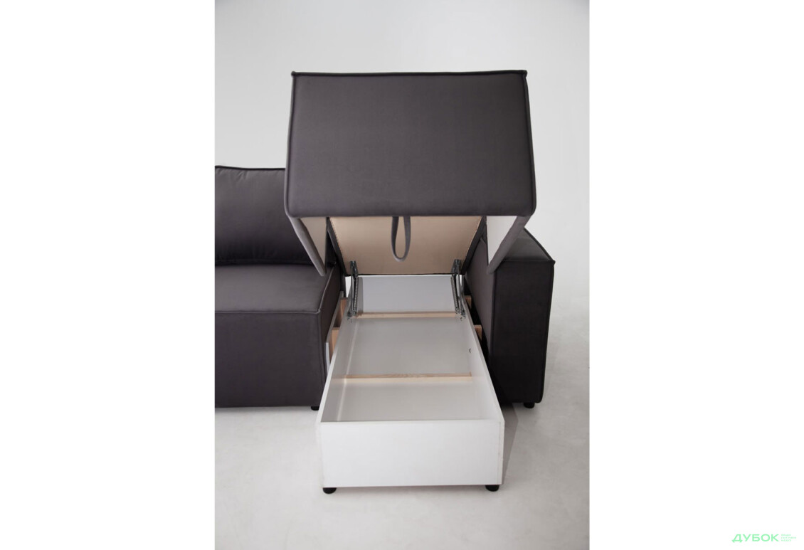 Изображение 15 - Мягкий уголок Kredens furniture Фрейм 252х169 см, ткань серая