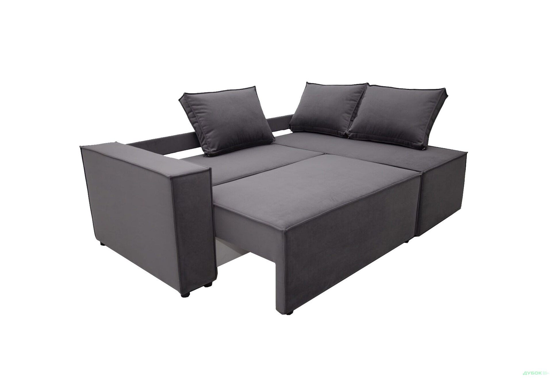 Изображение 7 - Мягкий уголок Kredens furniture Фрейм 252х169 см, ткань серая