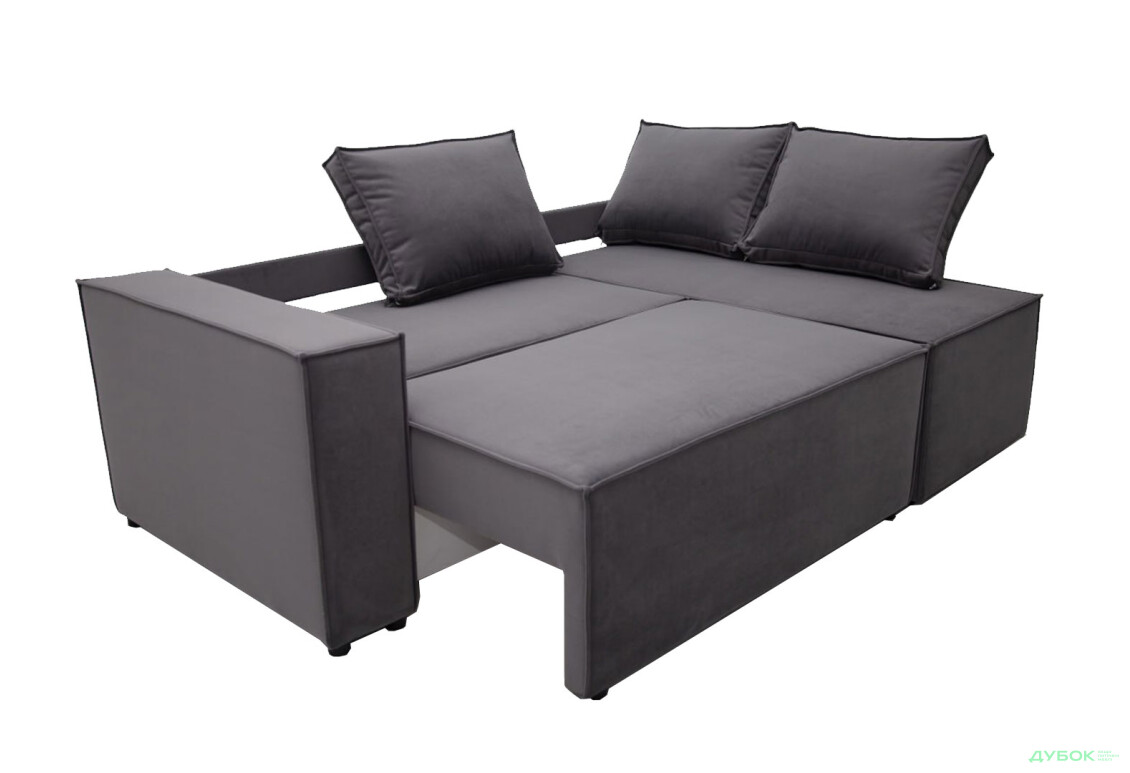 Изображение 7 - Мягкий уголок Kredens furniture Фрейм 252х169 см, ткань серая