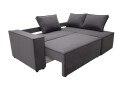 Изображение 7 - Мягкий уголок Kredens furniture Фрейм 252х169 см, ткань серая