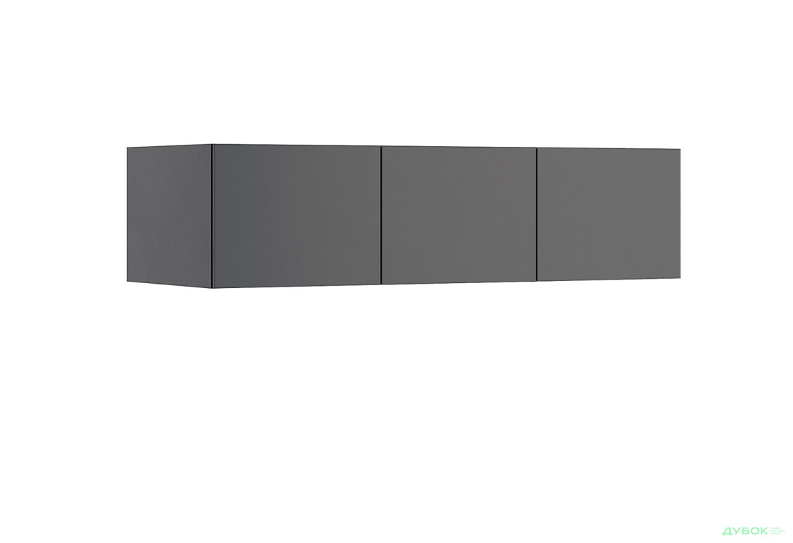 Антресоль MiroMark Doni / Доні 3дв 134.4 см, графіт - Зображення 2 Зображення 2 - Антресоль MiroMark Doni / Доні 3дв 134.4 см, графіт