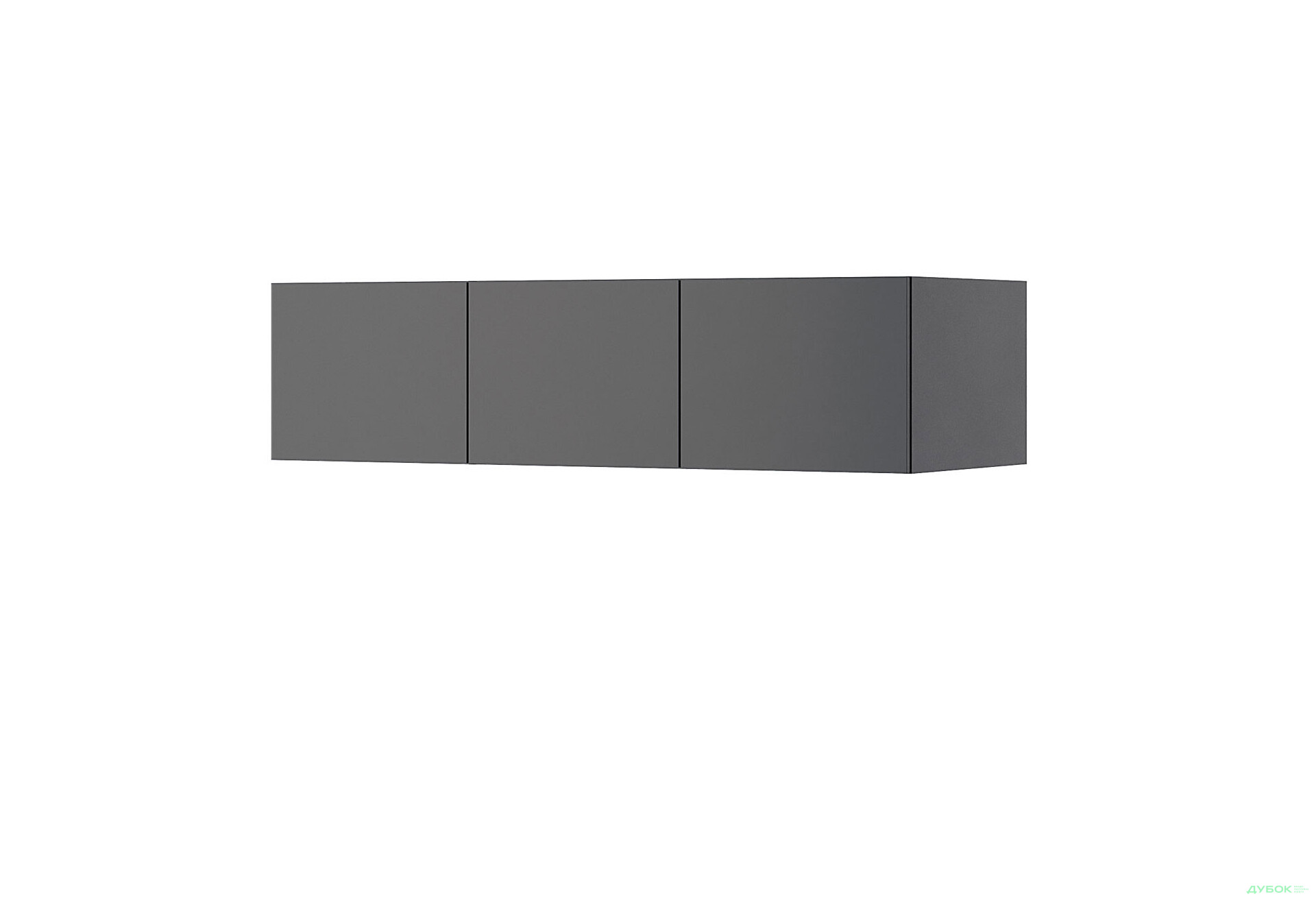 Антресоль MiroMark Doni / Доні 3дв 134.4 см, графіт - Зображення 1 Зображення 1 - Антресоль MiroMark Doni / Доні 3дв 134.4 см, графіт