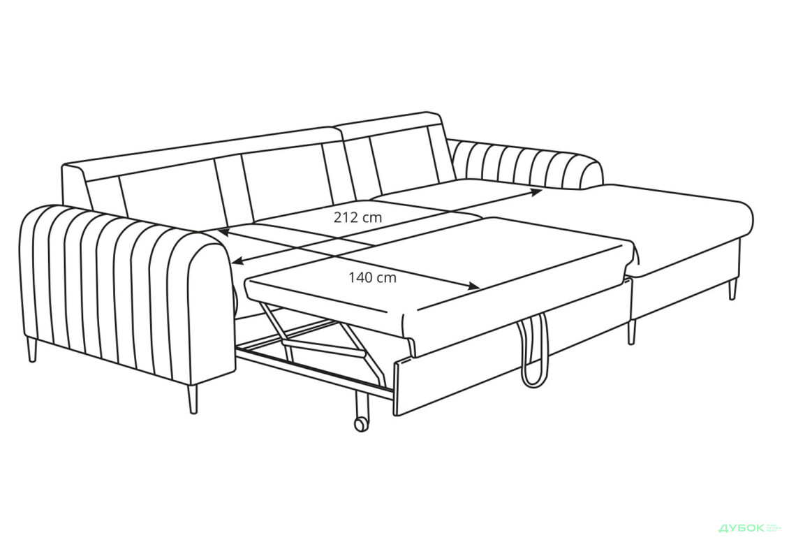 Мягкий уголок Perfect Home Монако / Monaco 252х168 см угол 7 Зеленый (Velluto 27) - Изображение 8 Изображение 8 - Мягкий уголок Perfect Home Монако / Monaco 252х168 см угол 7 Зеленый (Velluto 27)