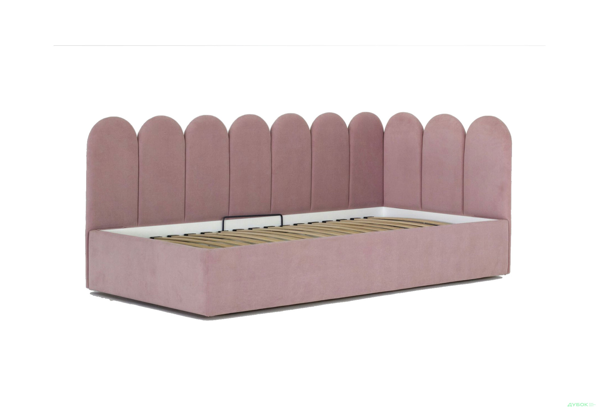 Кровать-подиум Eurosof Эмели 90х190 с нишей и металоподъёмником - Изображение 4 Изображение 4 - Кровать-подиум Eurosof Эмели 90х190 с нишей и металоподъёмником