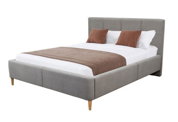 Ліжко Elegant Бенефіт 91 Аляска 160х200 см, сірий