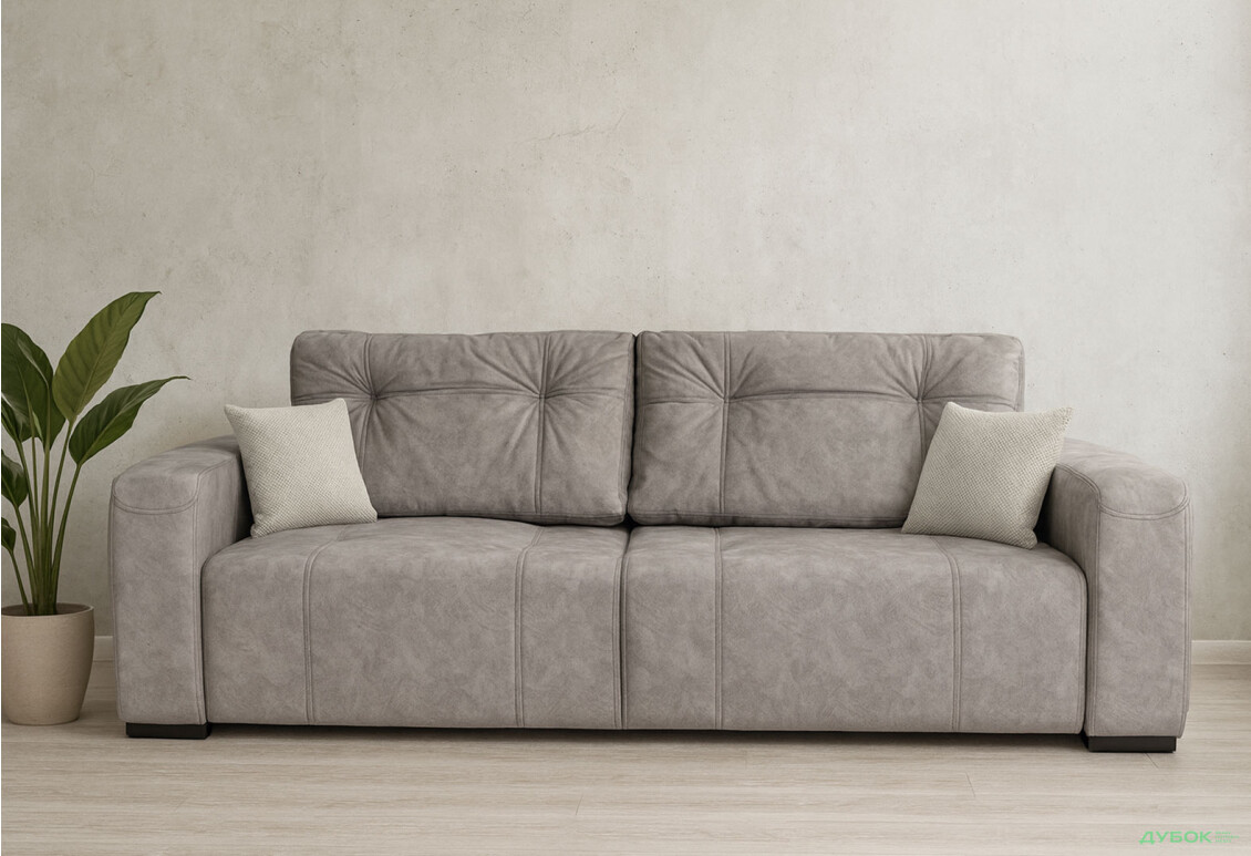 Зображення 2 - Диван Elegant Бенефіт 86 Валенсія 252x112 см, сірий