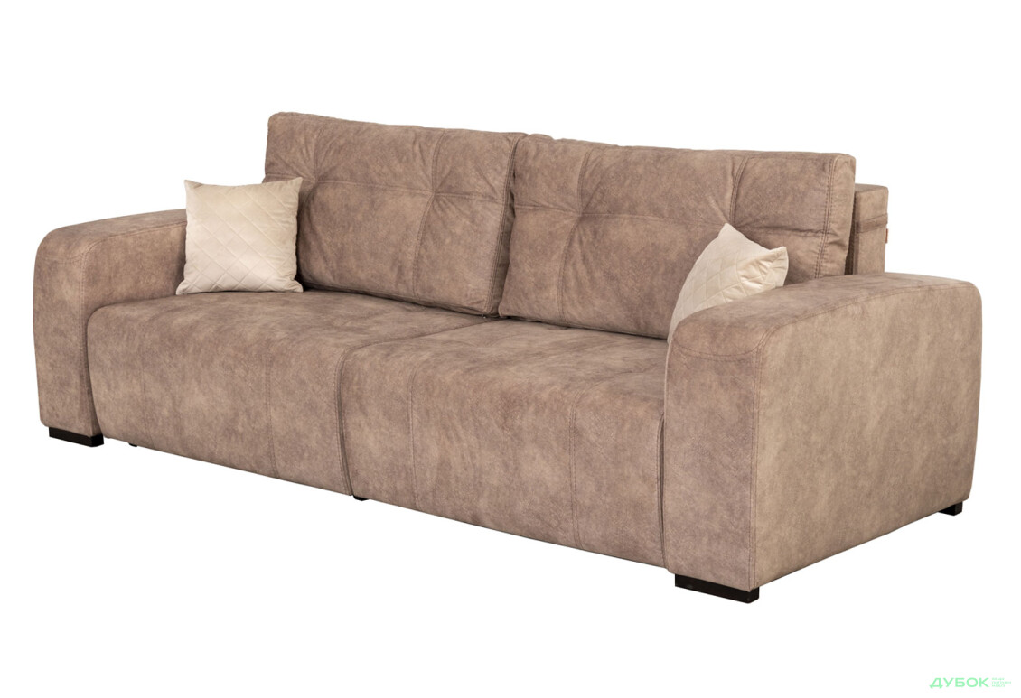 Диван Elegant Бенефіт 87 Валенсія 252x112 см, коричневий