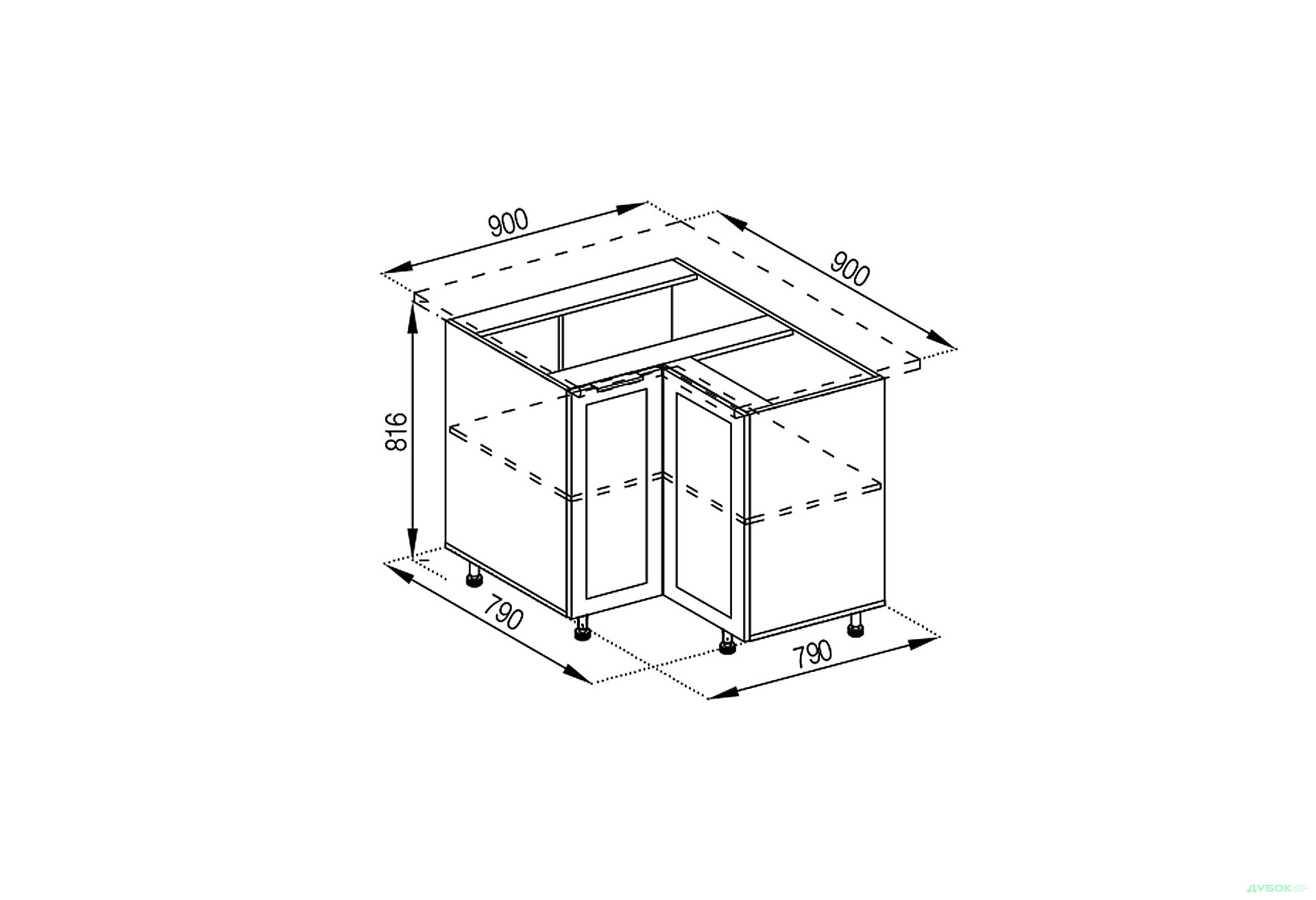 Зображення 1 - Н 90x90 Анна Світ Меблів
