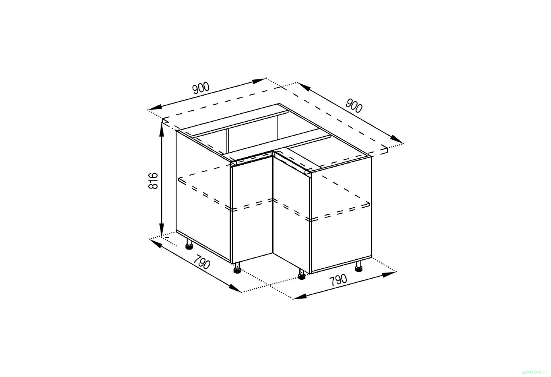 Н 90x90 Тіна Світ Меблів - Зображення 1 Зображення 1 - Н 90x90 Тіна Світ Меблів
