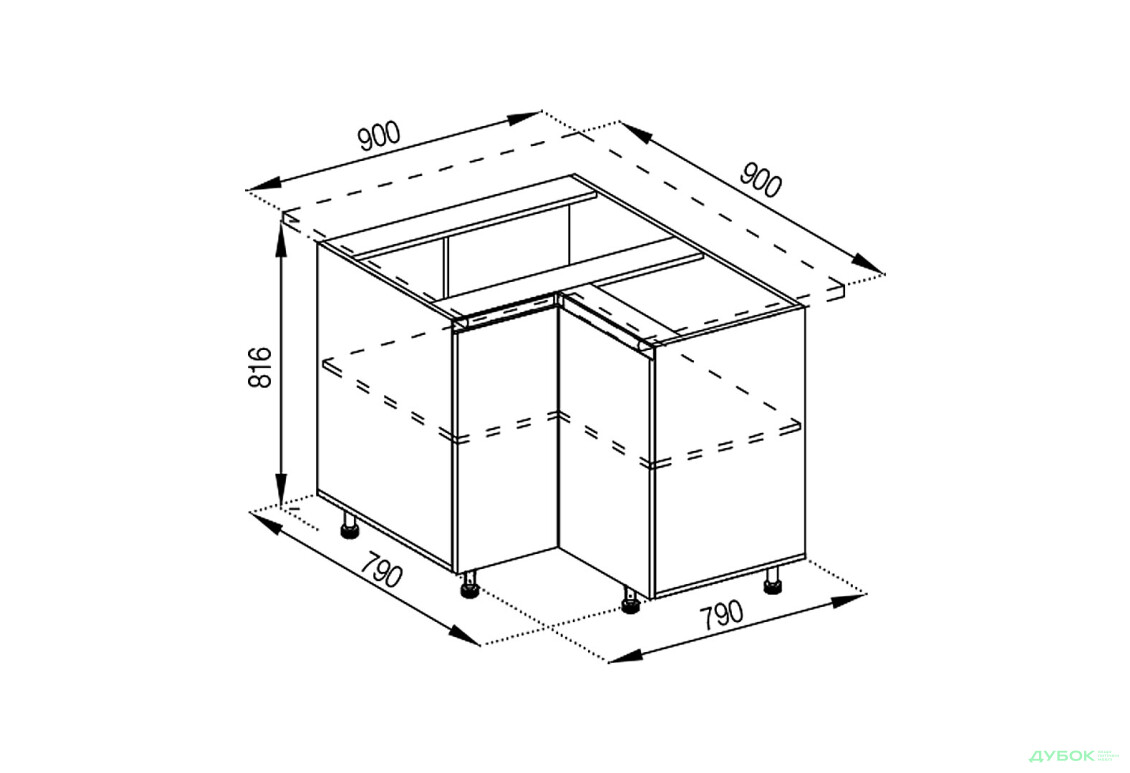 Н 90x90 Тіна Світ Меблів - Зображення 1 Зображення 1 - Н 90x90 Тіна Світ Меблів