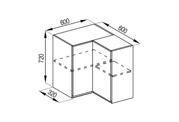В 60x60 кут прямий