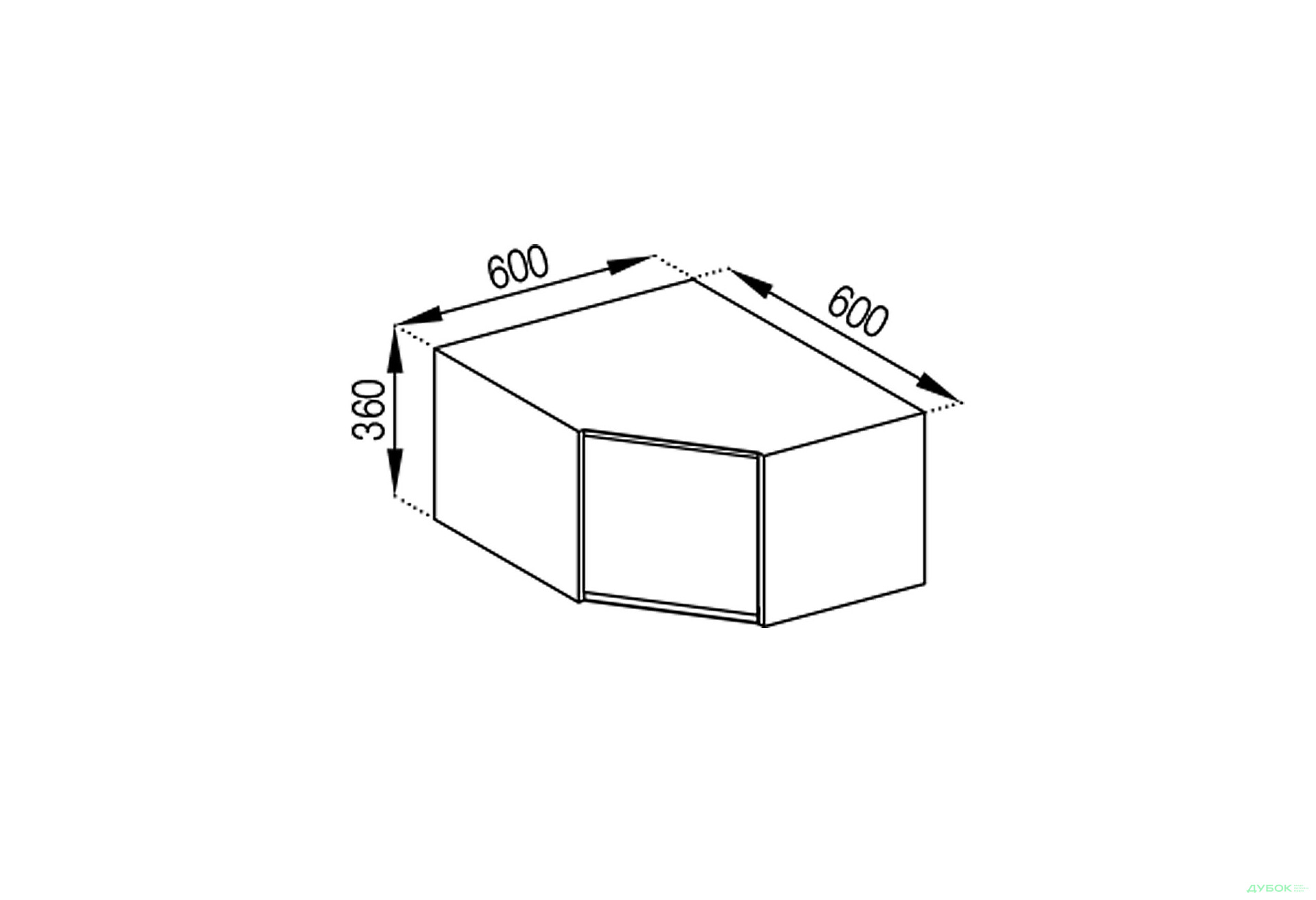 Зображення 1 - А 60x60 Тіна Світ Меблів