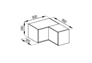 А 60x60 кут прямий (320)