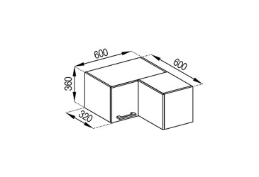 А 60x60 кут прямий (320)