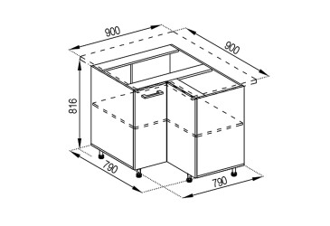 Н 90x90 Марта Svit Mebliv
