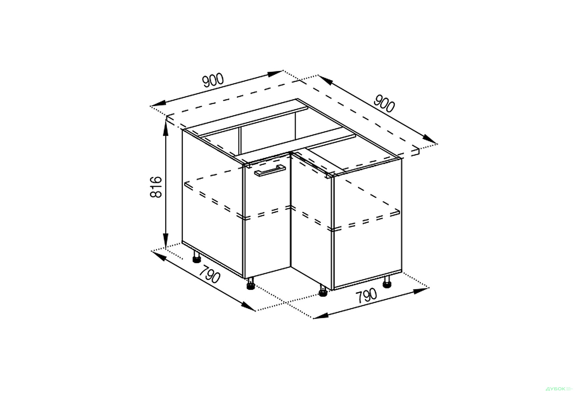 Изображение 1 - Н 90x90 Марта Svit Mebliv