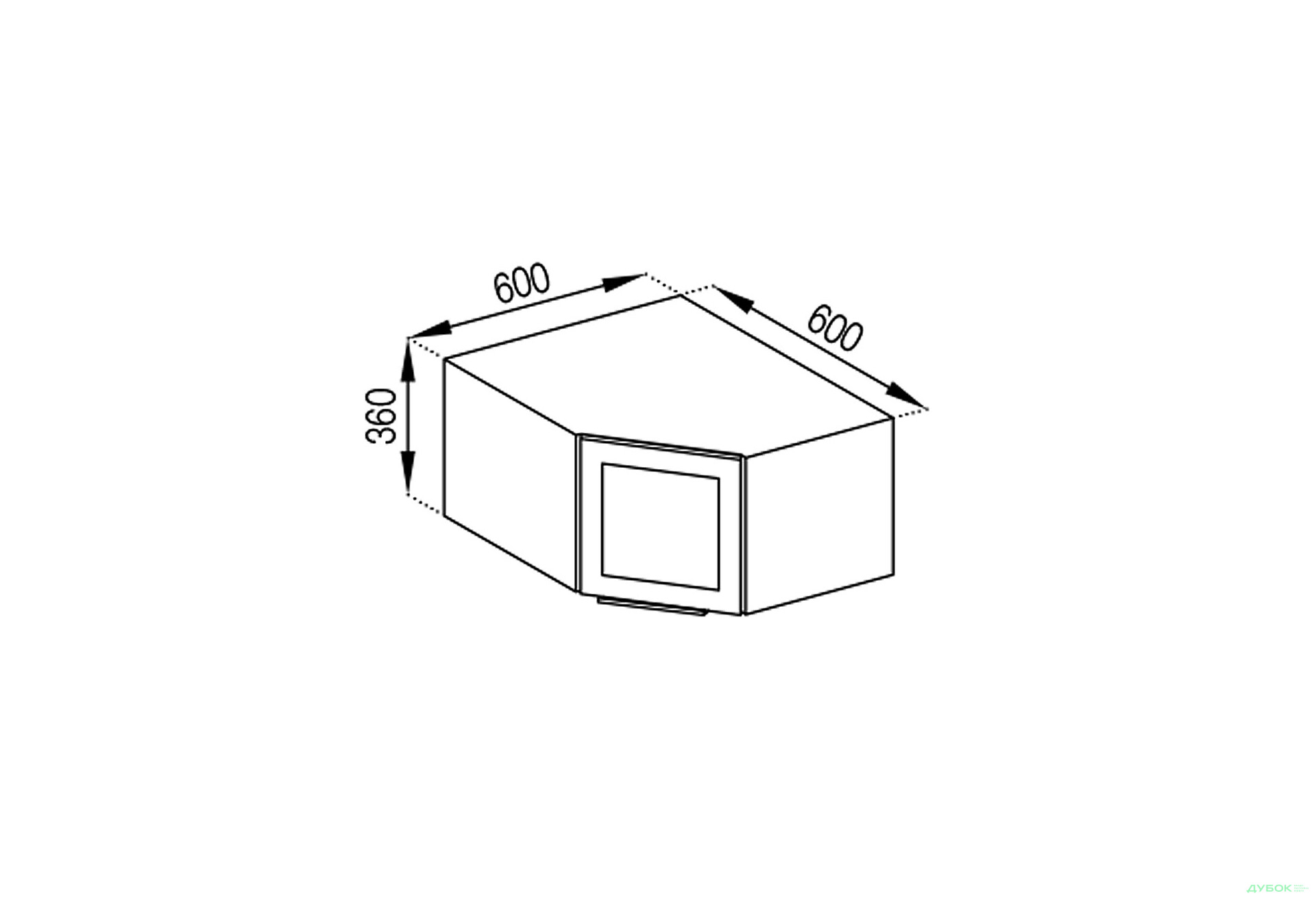 Зображення 1 - А 60x60 Анна Світ Меблів