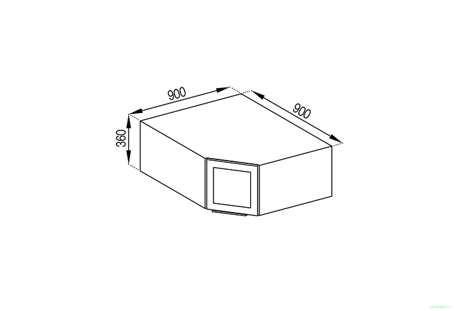 Зображення 1 - А 90x90 Анна Світ Меблів