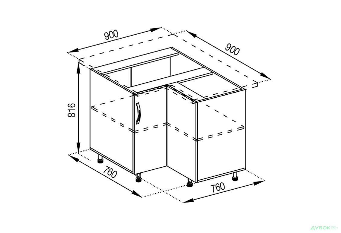 Н 90x90 Оля Світ Меблів - Зображення 1 Зображення 1 - Н 90x90 Оля Світ Меблів