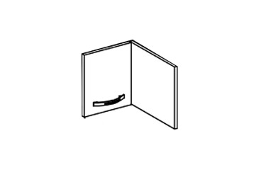 Фасад А 60x60 кут прямий (320) Оля Світ Меблів